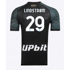 SSC Napoli Jesper Lindstrom #29 Tredje Tröja 2023-24 Kortärmad